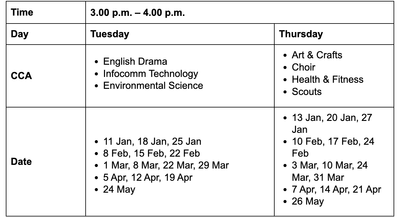 cca-schedule